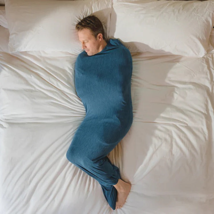 SnoozeHug | Volwassen wikkeldeken – Draagbare compressiedeken voor verlichting van angst en een goede nachtrust