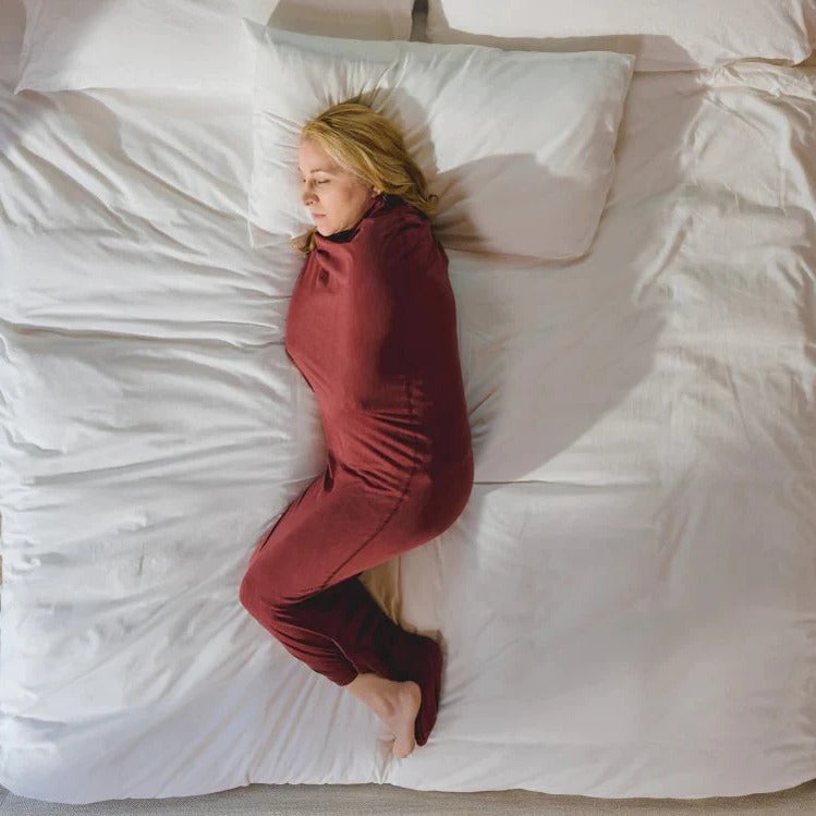 SnoozeHug | Volwassen wikkeldeken – Draagbare compressiedeken voor verlichting van angst en een goede nachtrust