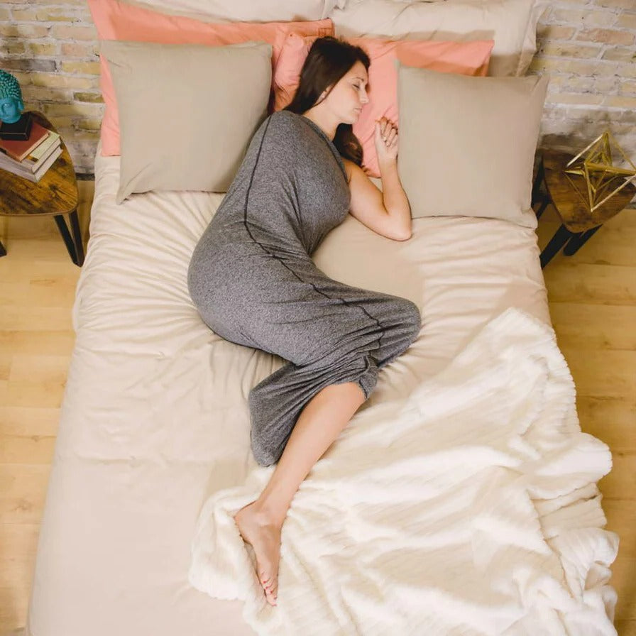 SnoozeHug | Volwassen wikkeldeken – Draagbare compressiedeken voor verlichting van angst en een goede nachtrust