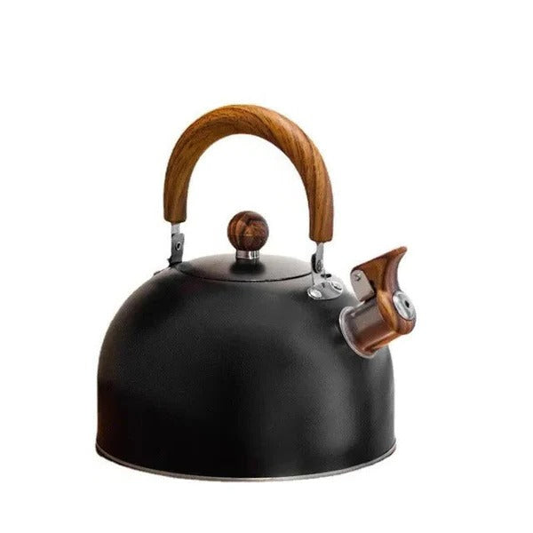 BoilTone | Artisan fluitketel – snelkokend roestvrij staal met veiligheidsuitloop en comfortabele handgreep