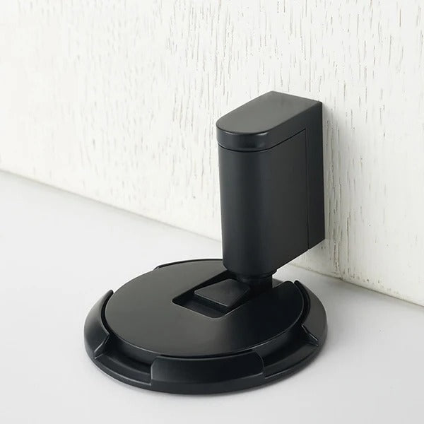 DoorAnchor | Verstelbare deurstopper voor zwaar gebruik – zinklegering, montage zonder boren of schroeven