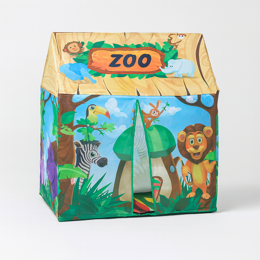 Tentopia | Opvouwbare kinderspeeltent – Lichtgewicht speelhuisje voor binnen en buiten voor kinderen
