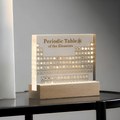 Atomica | Acryl periodiek systeem lamp – educatief en decoratief wetenschappelijk decor