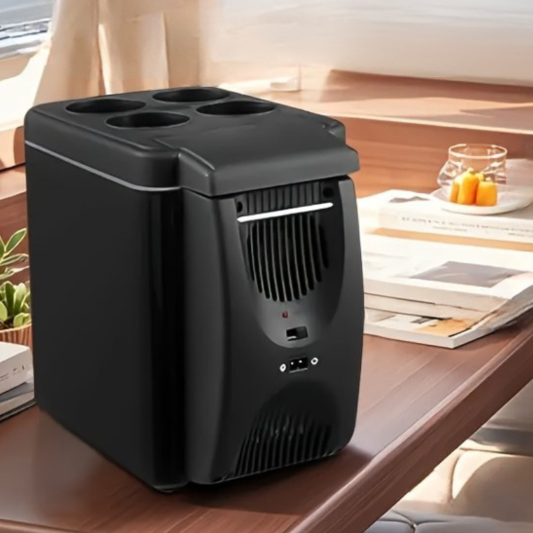 ChillVault | Compacte draagbare minikoelkast, autokoeler, stil en energiezuinig ontwerp voor drankjes en snacks