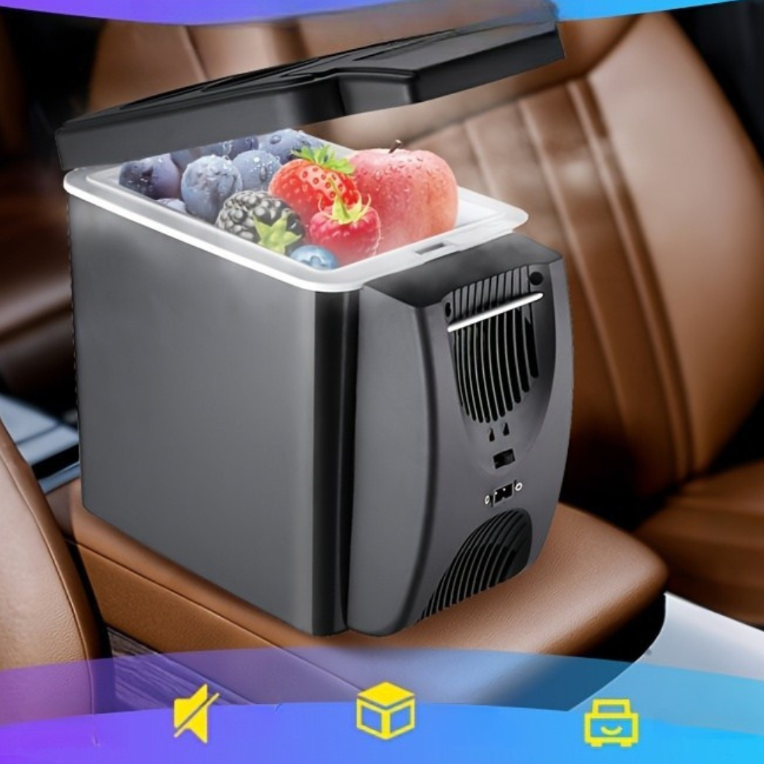 ChillVault | Compacte draagbare minikoelkast, autokoeler, stil en energiezuinig ontwerp voor drankjes en snacks