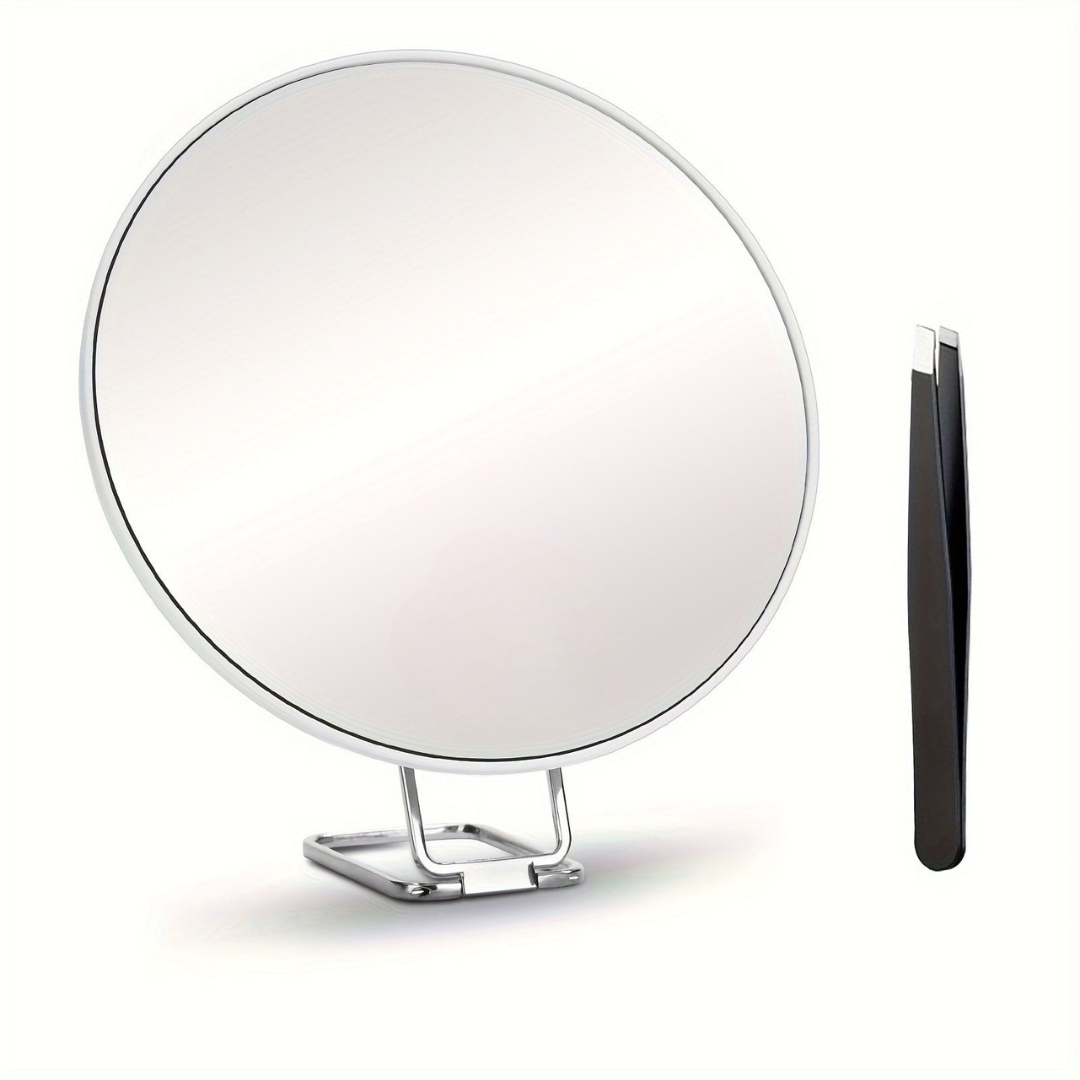 GlamScope | Make-upspiegel met vergroting – LED-make-upspiegel met verstelbare standaard