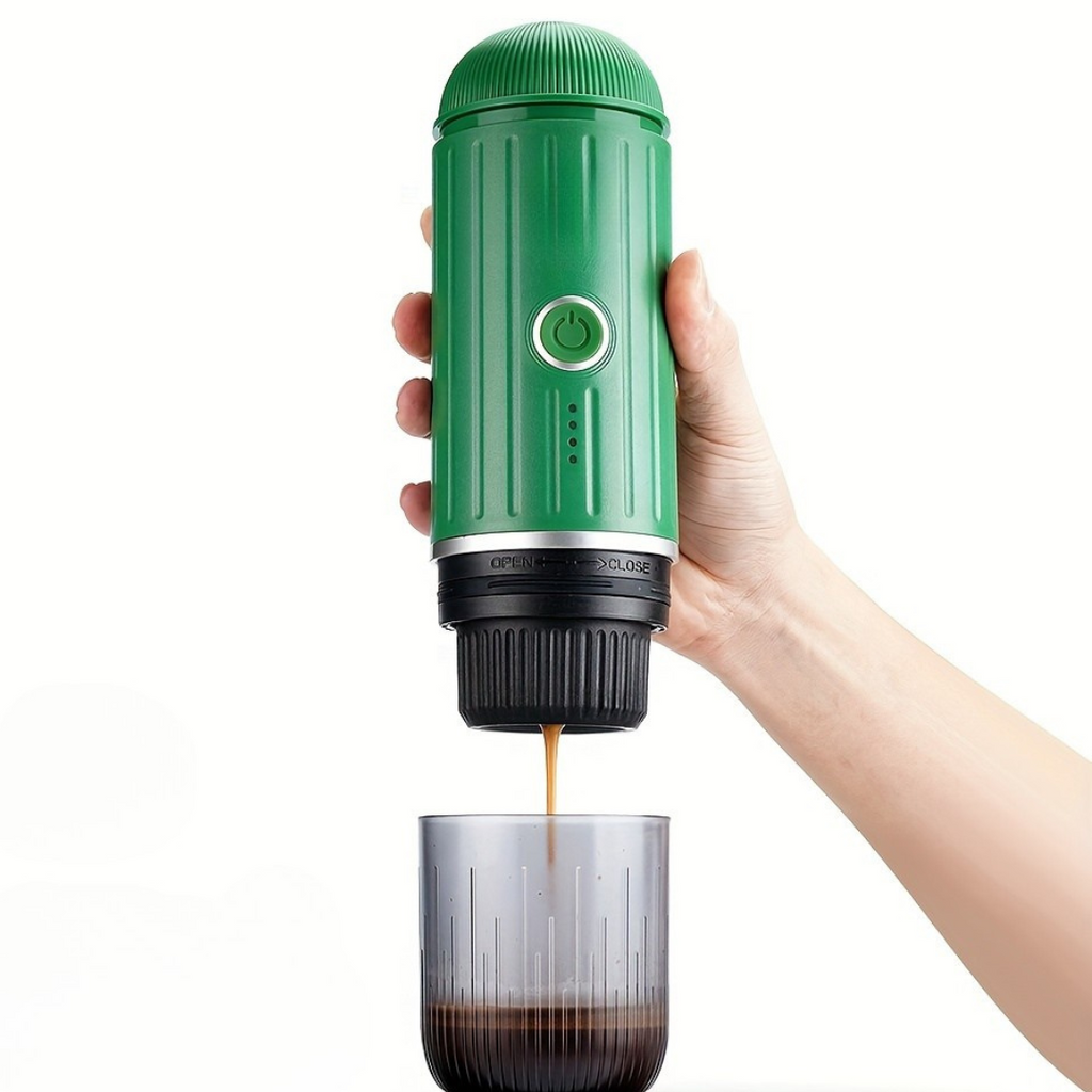 Caffio | Mini USB-espressomachine – Reisvriendelijke, draagbare koffiemachine voor thuis