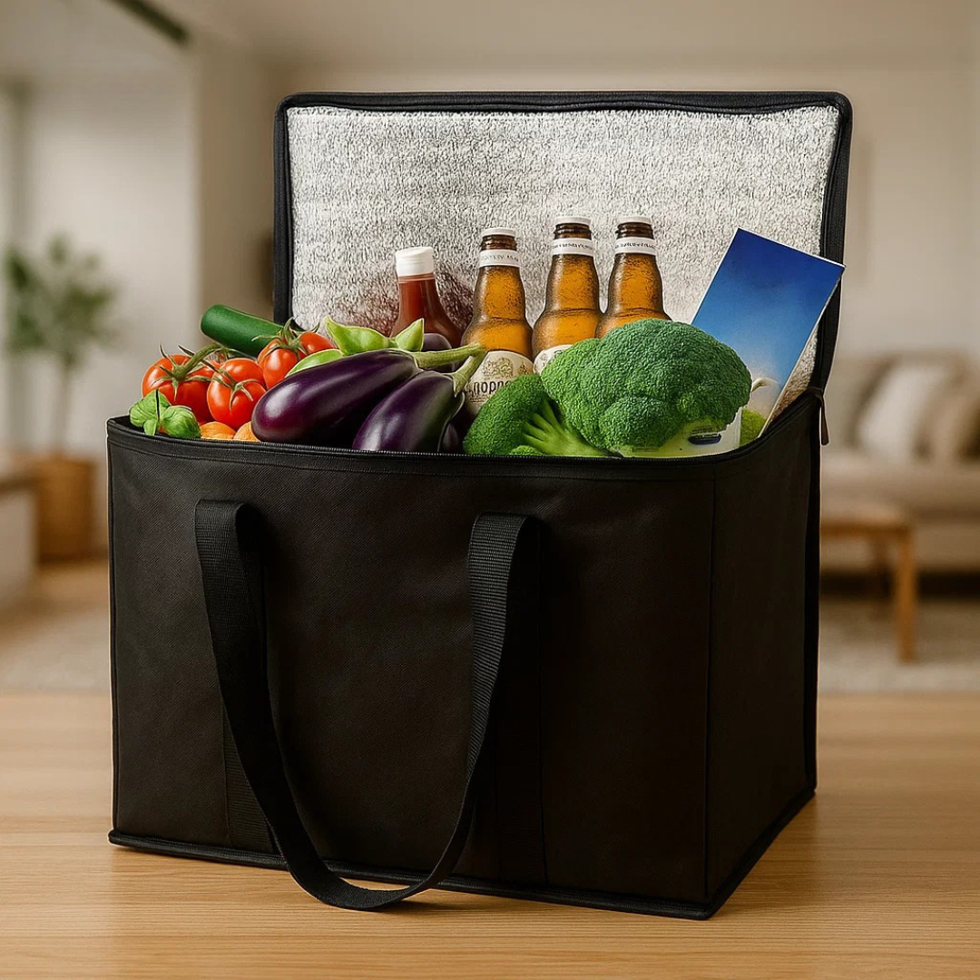 TempBag | Thermische tas voor het bezorgen van eten – houdt maaltijden warm of koud, ideaal voor afhaalmaaltijden