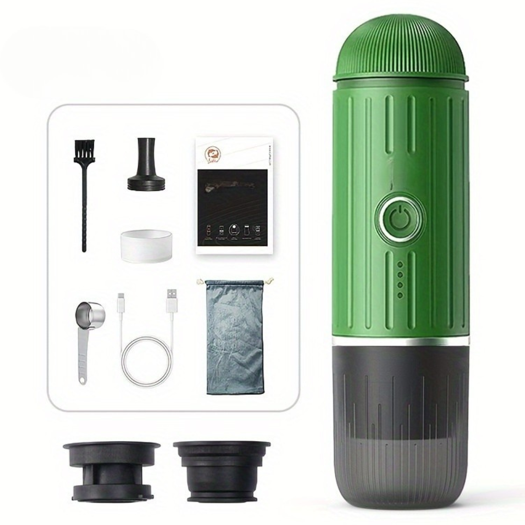 Caffio | Mini USB-espressomachine – Reisvriendelijke, draagbare koffiemachine voor thuis