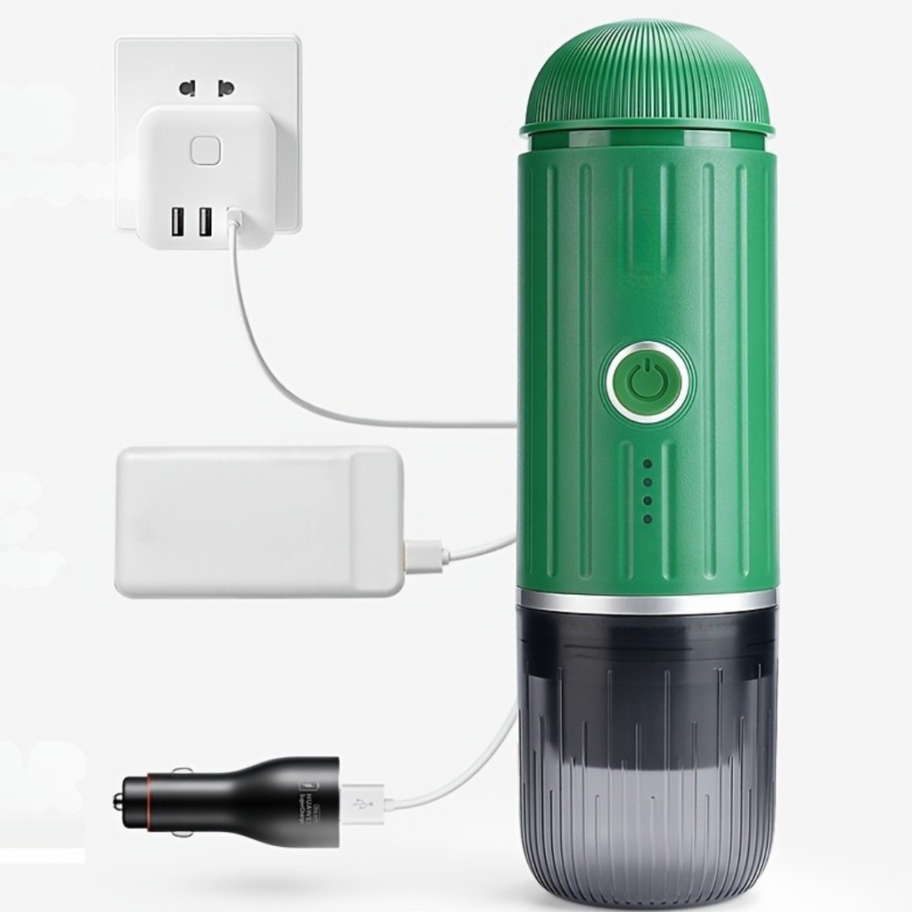 Caffio | Mini USB-espressomachine – Reisvriendelijke, draagbare koffiemachine voor thuis