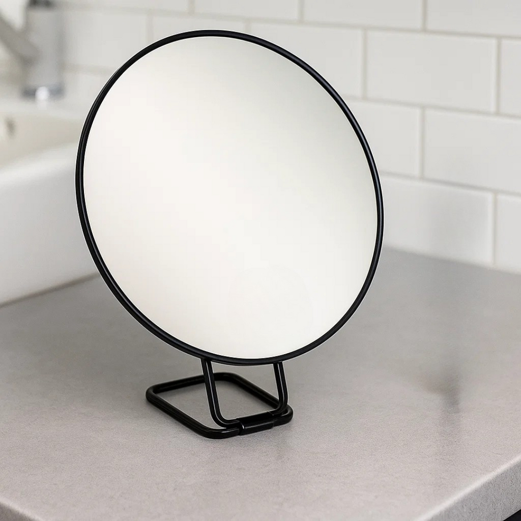 GlamScope | Make-upspiegel met vergroting – LED-make-upspiegel met verstelbare standaard