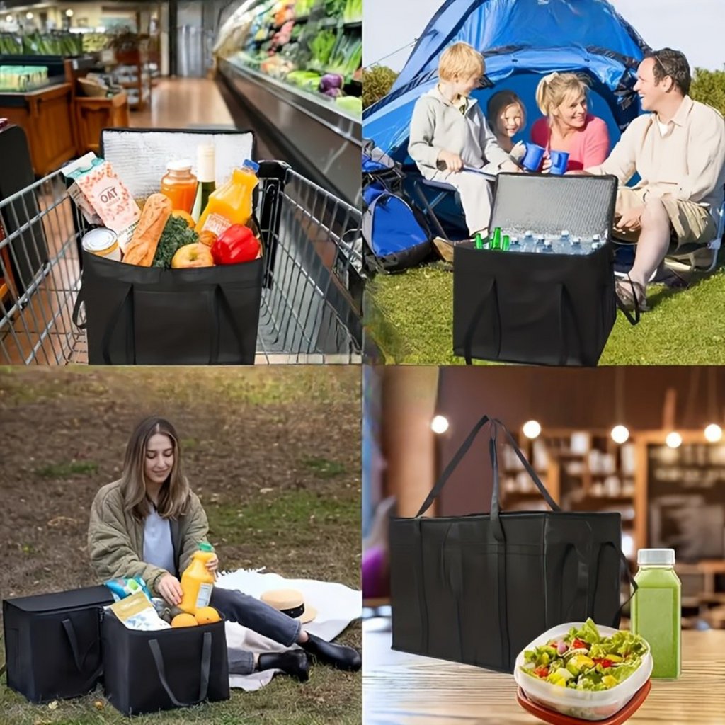TempBag | Thermische tas voor het bezorgen van eten – houdt maaltijden warm of koud, ideaal voor afhaalmaaltijden