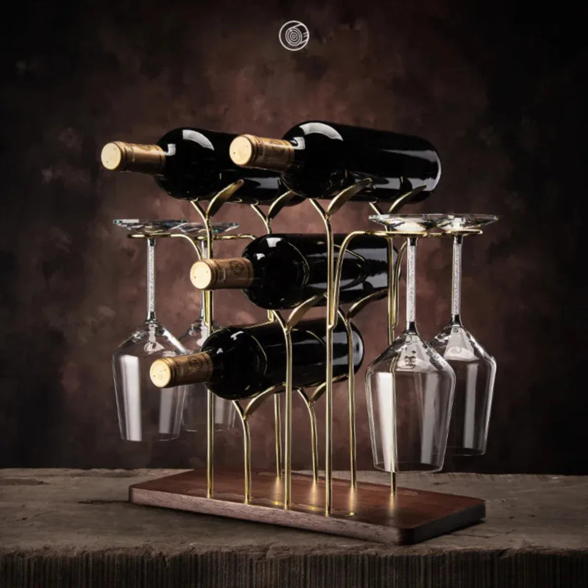 WineLoft | Stijlvol metalen wijnrek, moderne flessenpresentatie en duurzame opslag