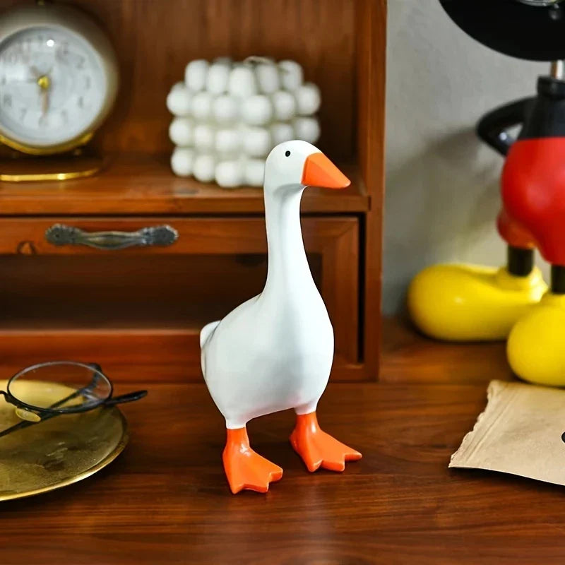 MagniGoose | Decoratieve magnetische gans – stijlvolle sleutelhouder voor thuis en in de hal