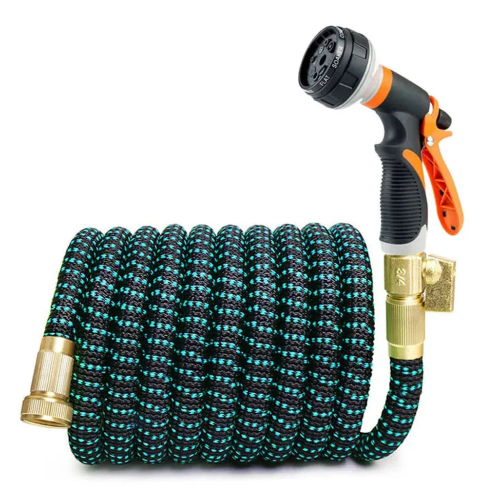 AquaForce | Expandable High-Pressure Garden Hose – Durable Flexible Watering for Lawn & Plants