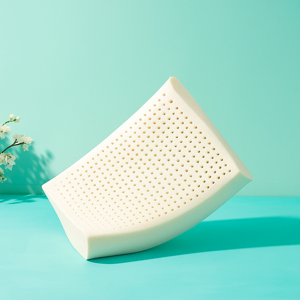 BreathePillow | Hypoallergeen ergonomisch kussen van natuurlijk latex – Ademend, dubbele hoogte
