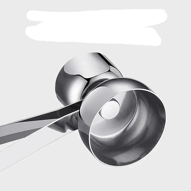 TwinCrack | Roestvrijstalen eiersnijder – Dubbele maat, knoeivrije keukensnijder voor ontbijt en maaltijdbereiding