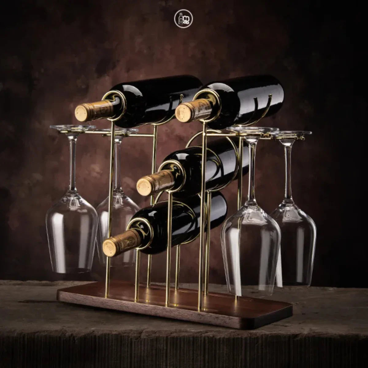 WineLoft | Stijlvol metalen wijnrek, moderne flessenpresentatie en duurzame opslag