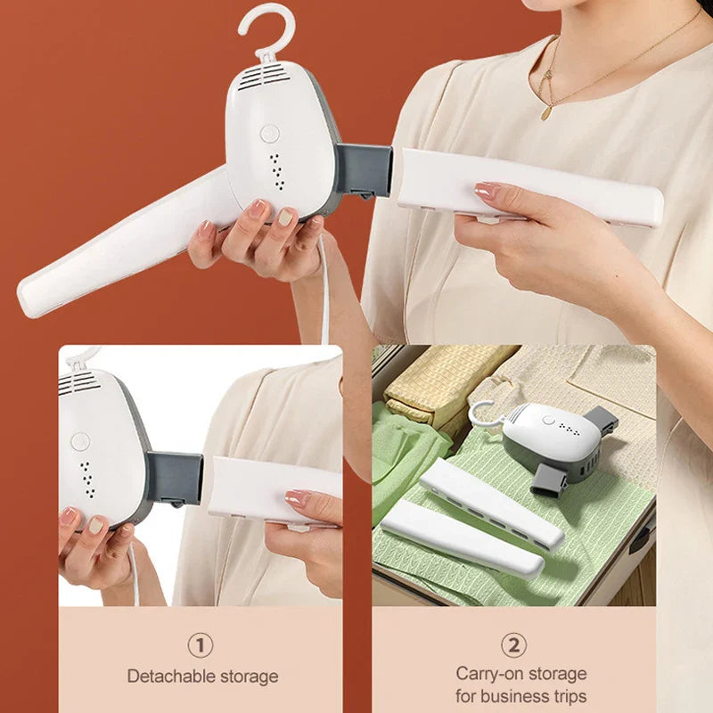 Shoezy | Compacte heteluchtdroger – Droog snel schoenen, laarzen en kleding thuis