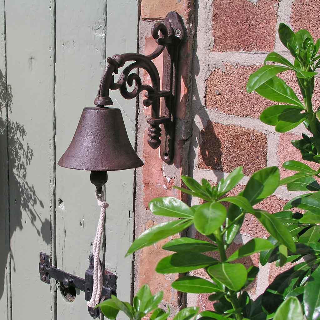 ChimeCraft | Rustieke gietijzeren deurbel – Elegante vintage decoratie voor huis en tuin