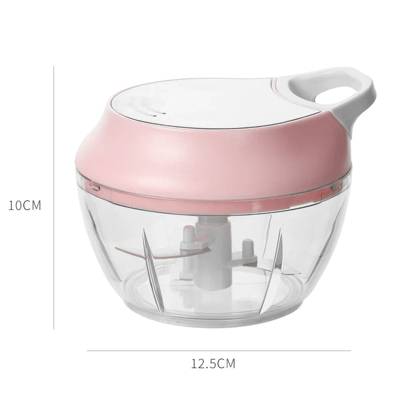 MiniMincer | Mini-vleesmolen & voedselhakker voor knoflook, uien, vlees – snel, compact en duurzaam