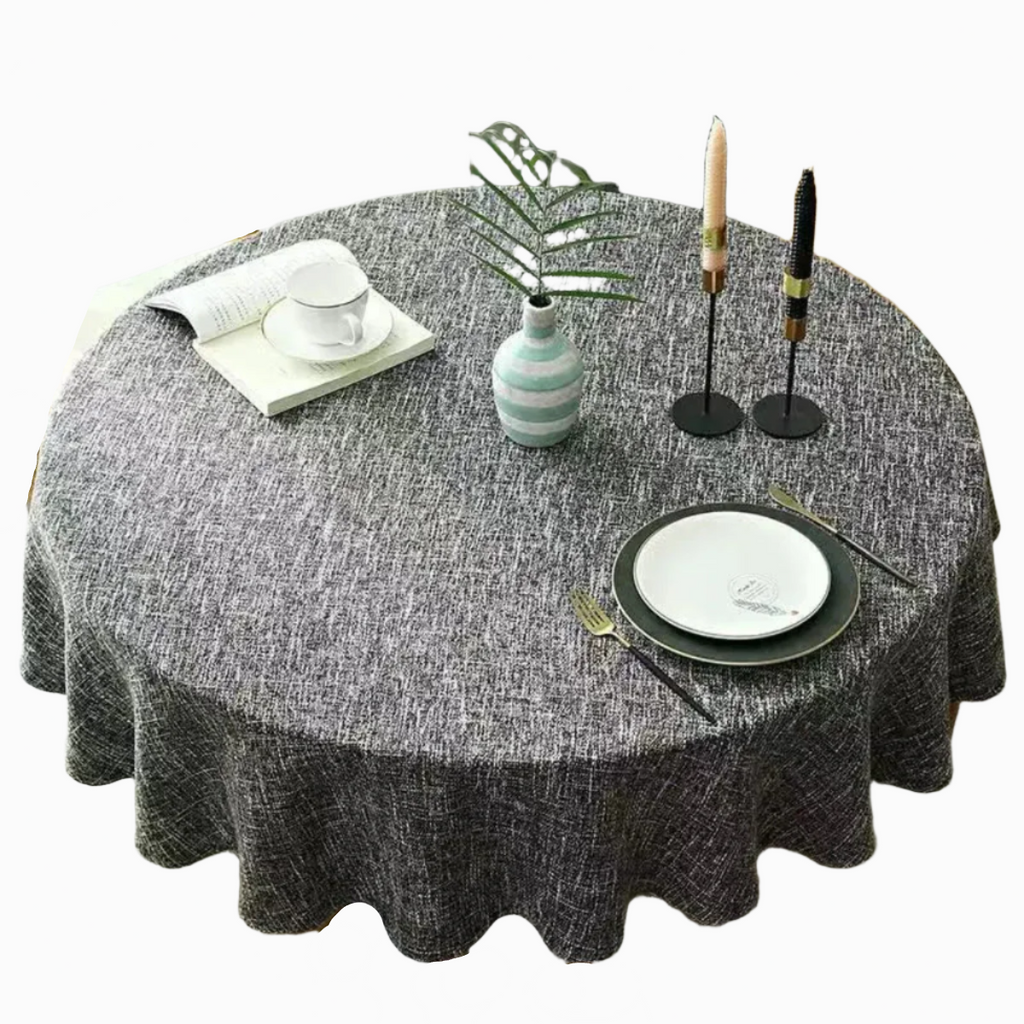 Clothara | Elegant linnen tafelkleed – Stijlvolle tafelbekleding voor eetkamer en keuken thuis