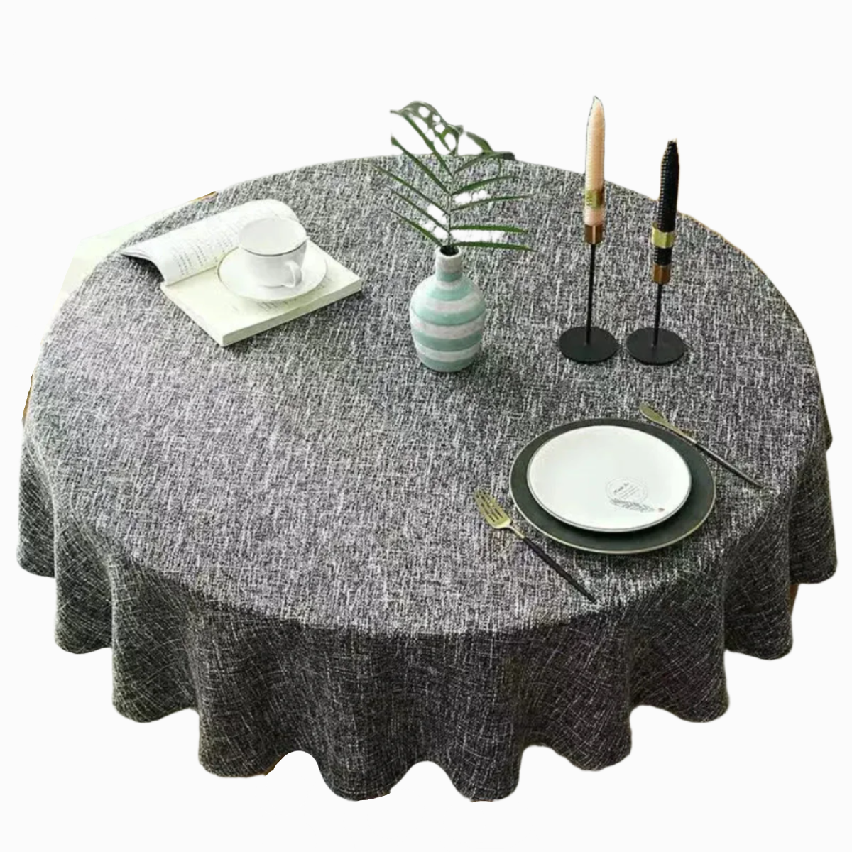 Clothara | Elegant linnen tafelkleed – Stijlvolle tafelbekleding voor eetkamer en keuken thuis