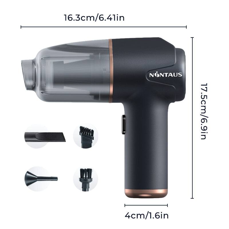 Airvac | Snoerloze Stofzuiger - Lichtgewicht Handheld Oplaadbare Stofzuiger