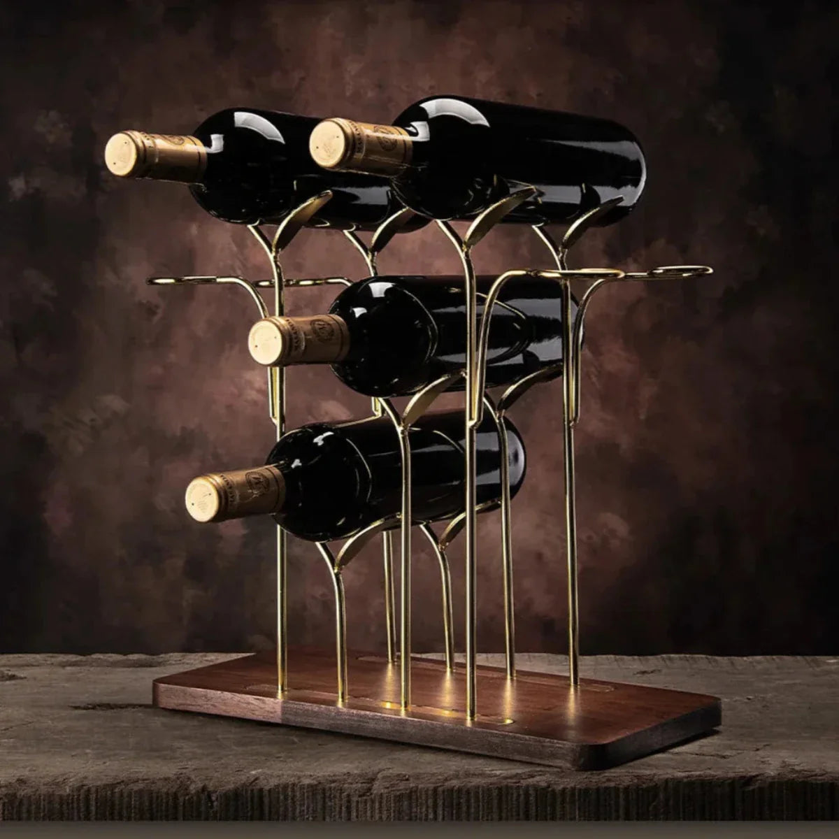 WineLoft | Stijlvol metalen wijnrek, moderne flessenpresentatie en duurzame opslag