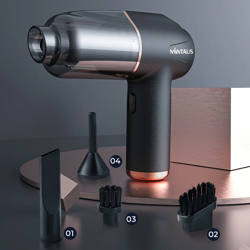 Airvac | Snoerloze Stofzuiger - Lichtgewicht Handheld Oplaadbare Stofzuiger