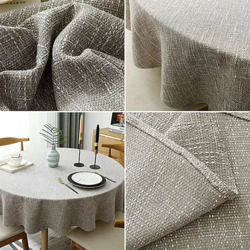 Clothara | Elegant linnen tafelkleed – Stijlvolle tafelbekleding voor eetkamer en keuken thuis