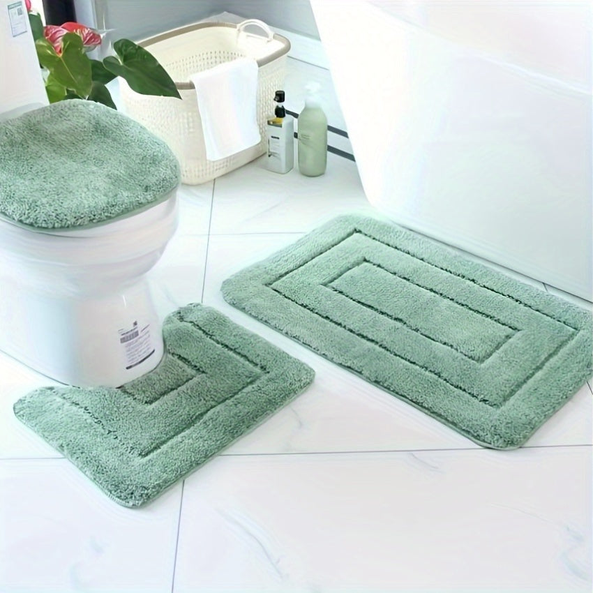 CloudStep | Zachte antislip badmatten set – Absorberende, sneldrogende en comfortabele badmatten