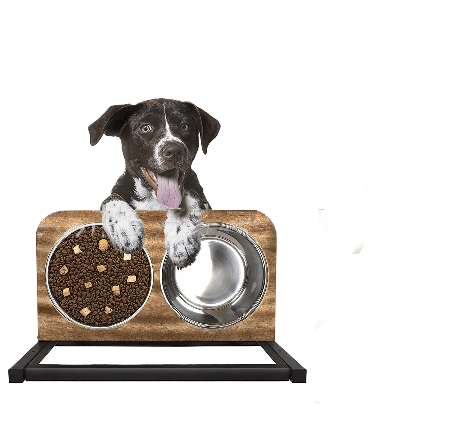 LiftMate | Verstelbare verhoogde hondenvoerbak – Ergonomische roestvrijstalen voerbakstandaard voor huisdieren