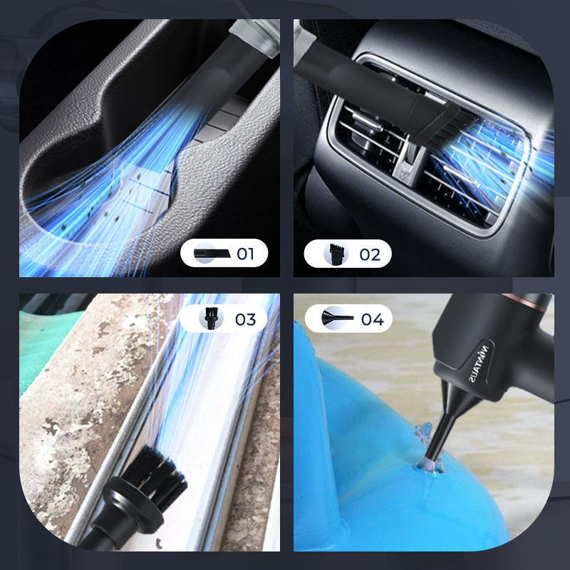 Airvac | Snoerloze Stofzuiger - Lichtgewicht Handheld Oplaadbare Stofzuiger