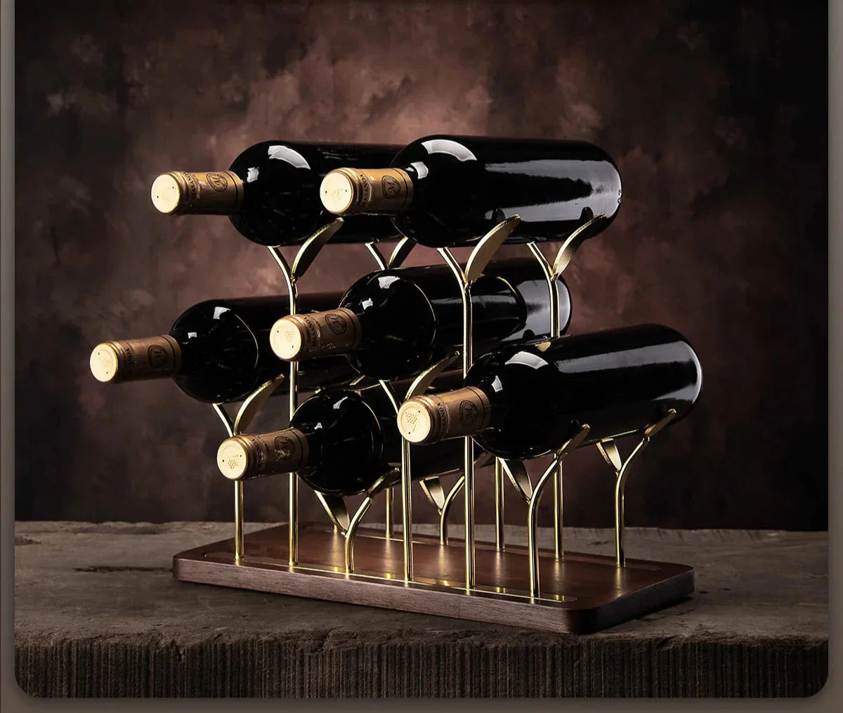 WineLoft | Stijlvol metalen wijnrek, moderne flessenpresentatie en duurzame opslag