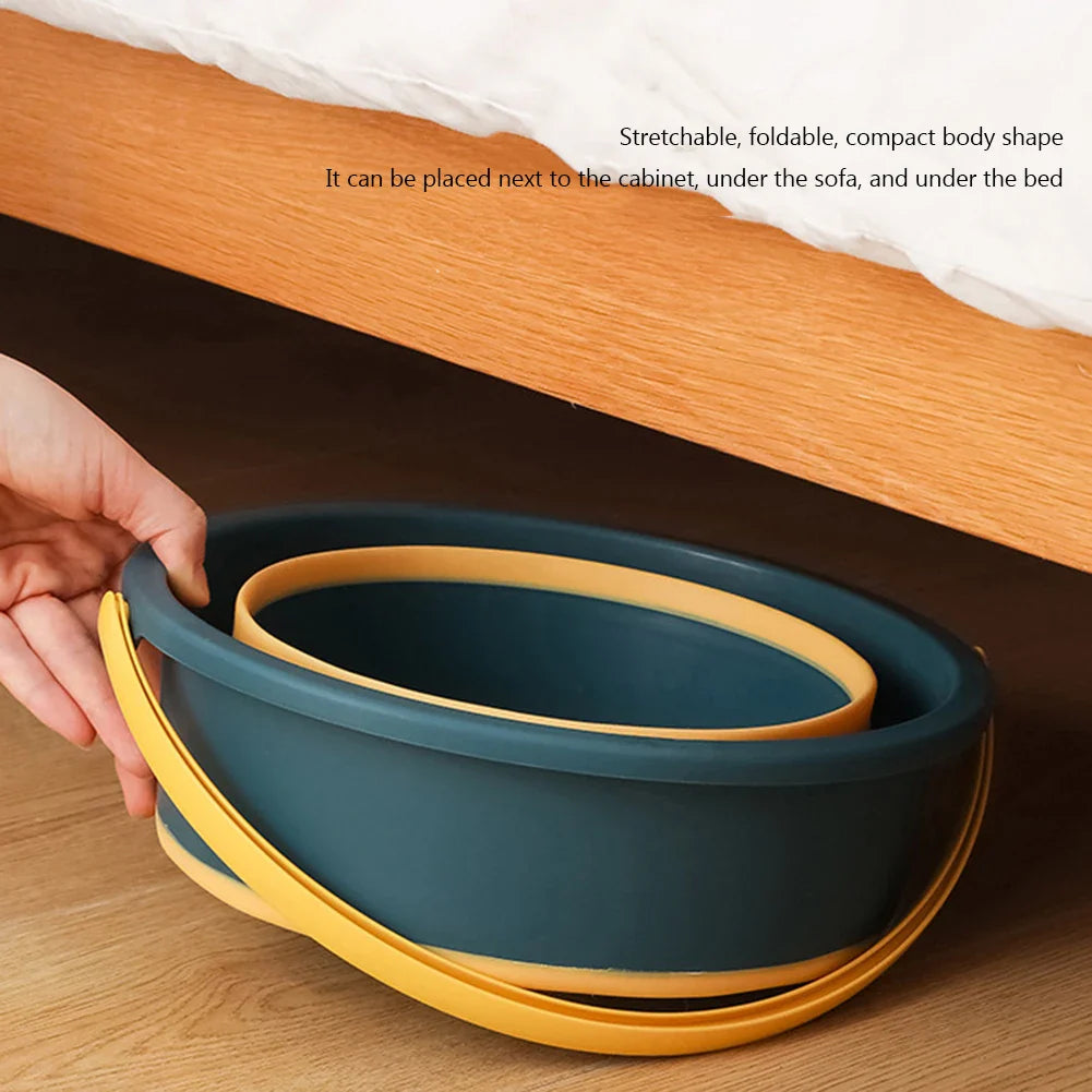 BucketEase | Opvouwbare reis- en multifunctionele emmer – Draagbare opvouwbare wateremmer voor thuis