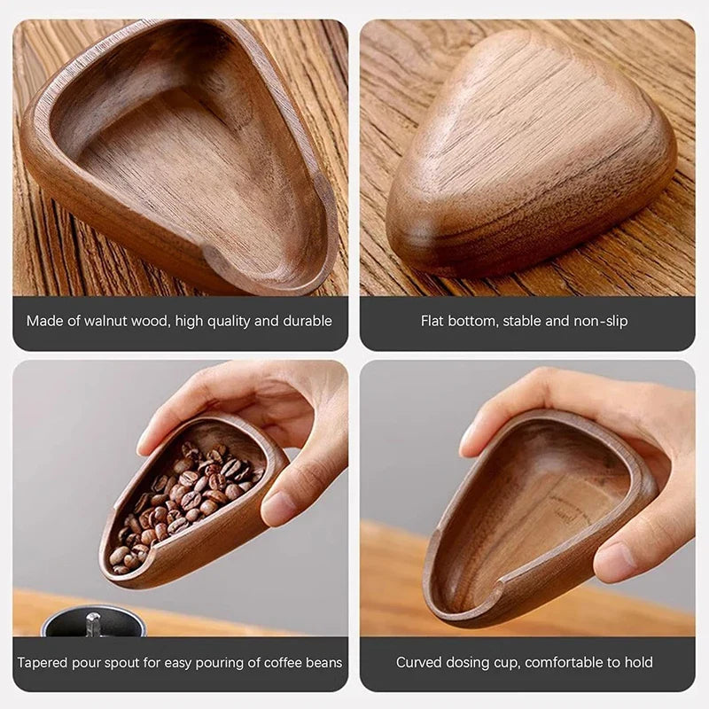 DoserNest | Houten koffiebarista-set – Precisiedoseerder en sproeier voor espresso en koffiezetten