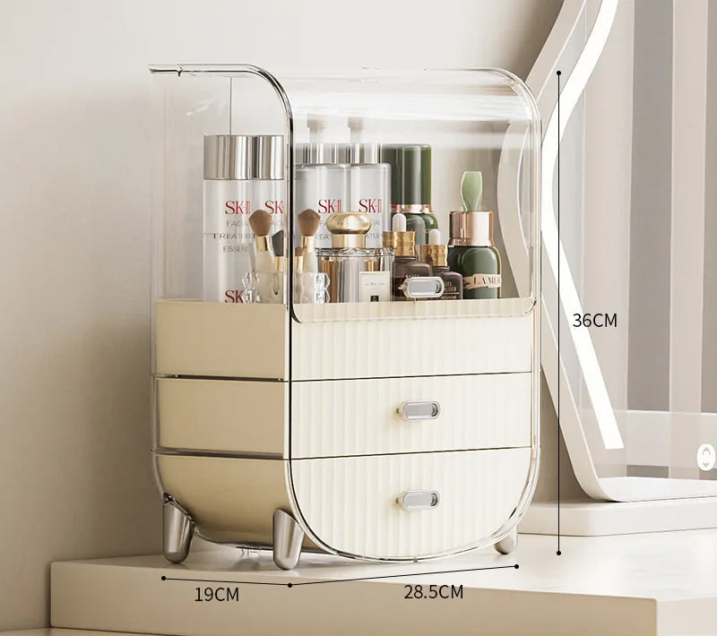 PureSort | Milieuvriendelijke beauty organizer – Duurzame opbergruimte voor make-up en huidverzorgingsproducten