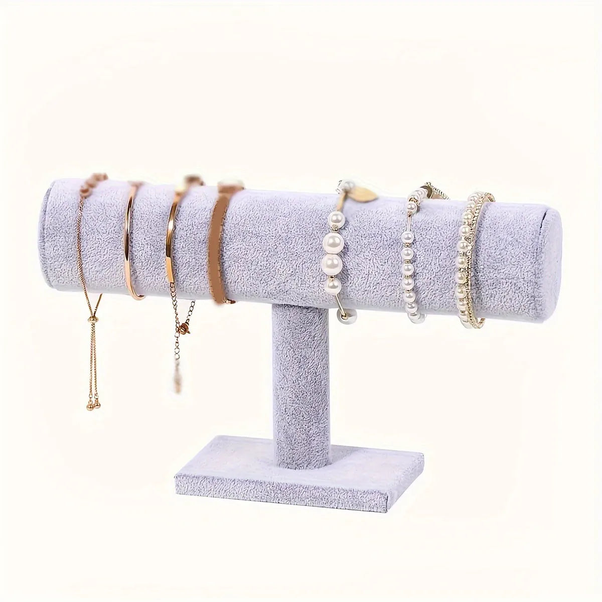 GleamT | T-vormige sieradenhouder – stijlvolle display voor oorbellen, armbanden en kettingen