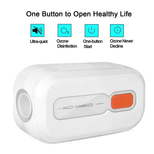 OxiFresh | CPAP-reinigingssysteem – Doctors' Choice Sanitizer, ozon-desinfectie voor CPAP/BiPAP/APAP