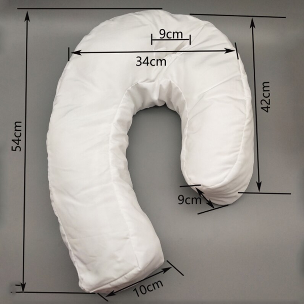 SideRelief | Orthopedisch zijslaper kussen met ooropening - Ondersteuning voor nek en schouders