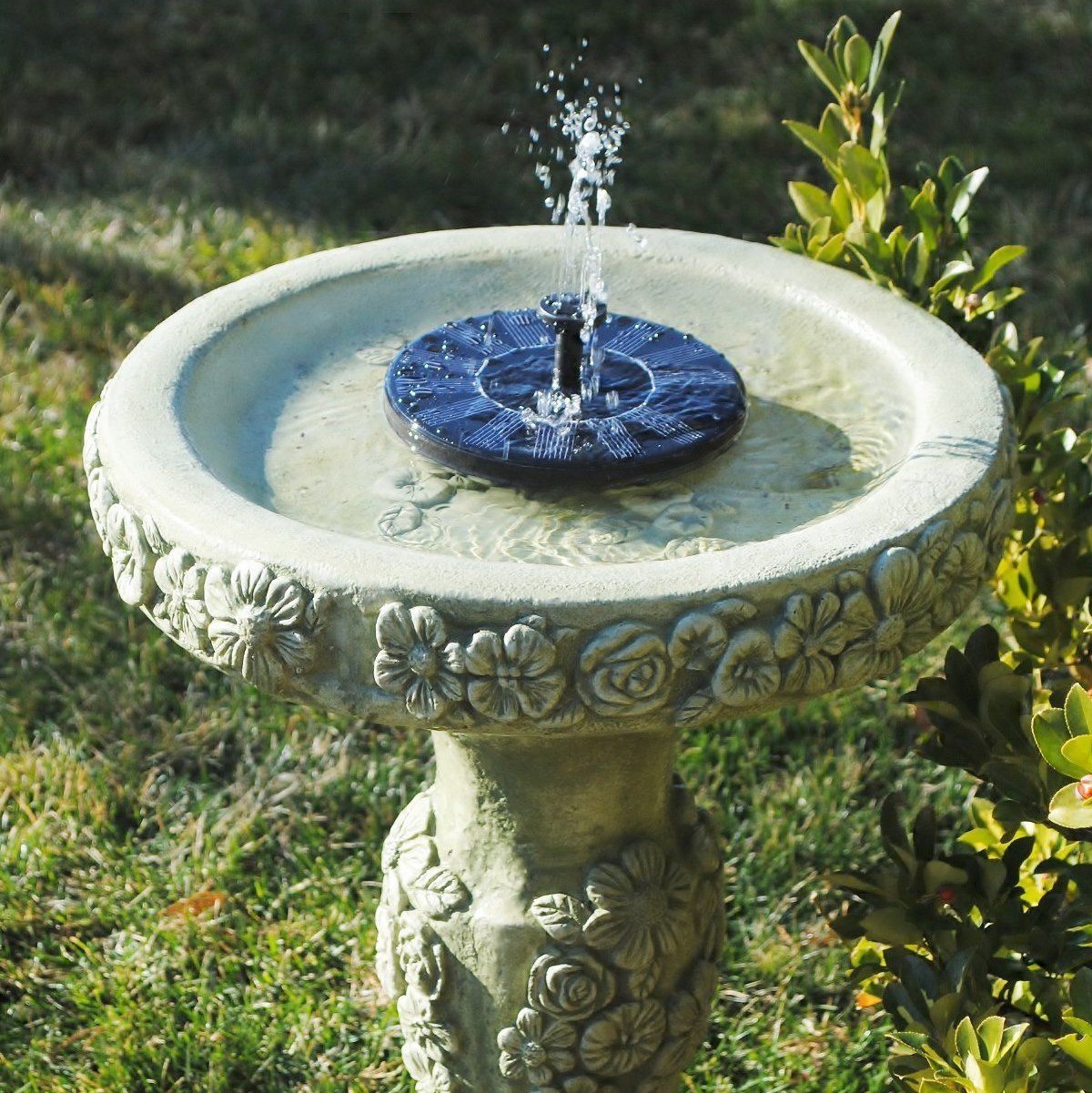 SolarSplash | Zonne-energie Mini Waterfonteinpomp voor Tuin, Vijver & Buiten Vogelbad