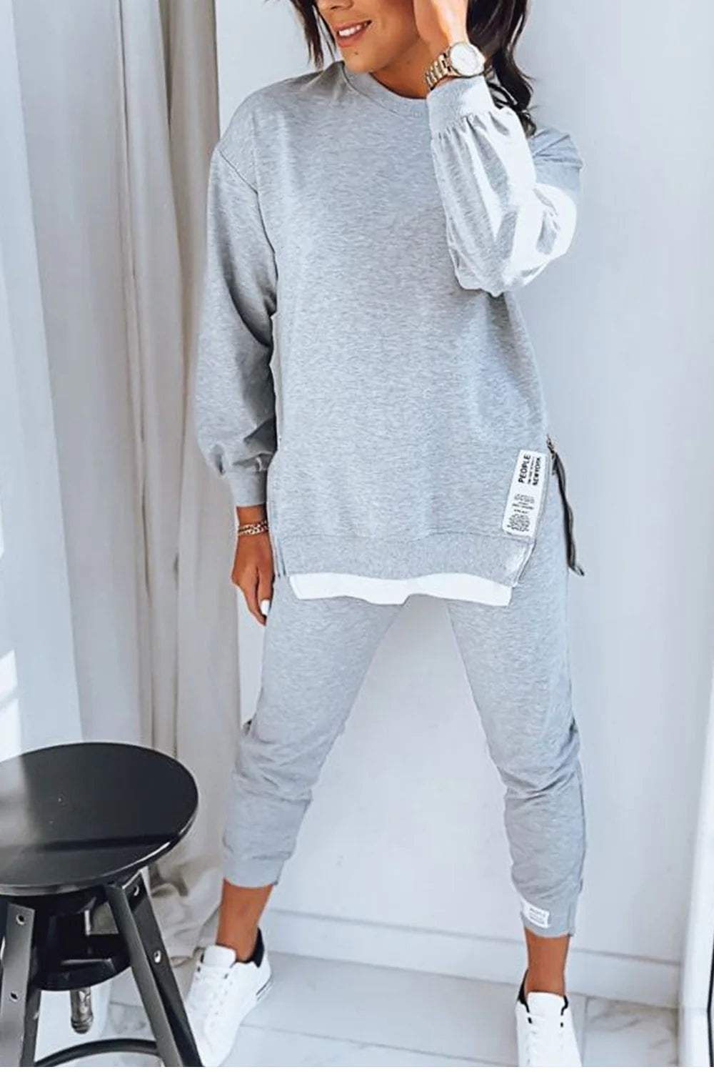 Quillena | 2-Delige Sweatshirt- en Leggingsset – Casual Loungewear/Trainingspak Set