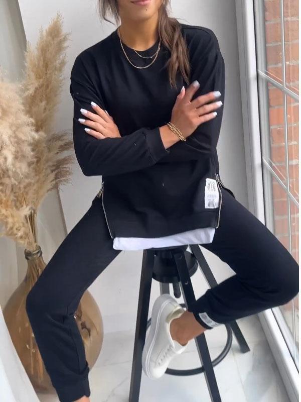 Quillena | 2-Delige Sweatshirt- en Leggingsset – Casual Loungewear/Trainingspak Set