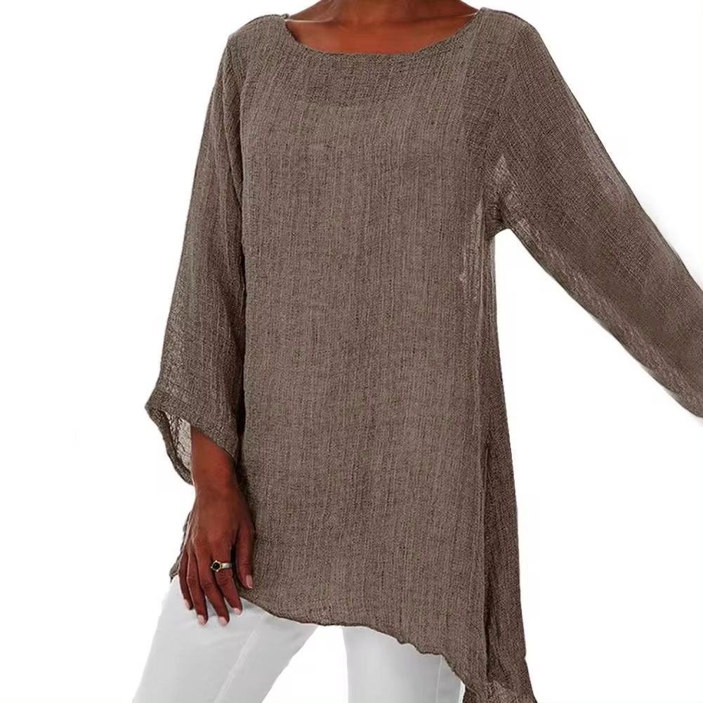 Daria | Casual damesblouse met lange mouwen