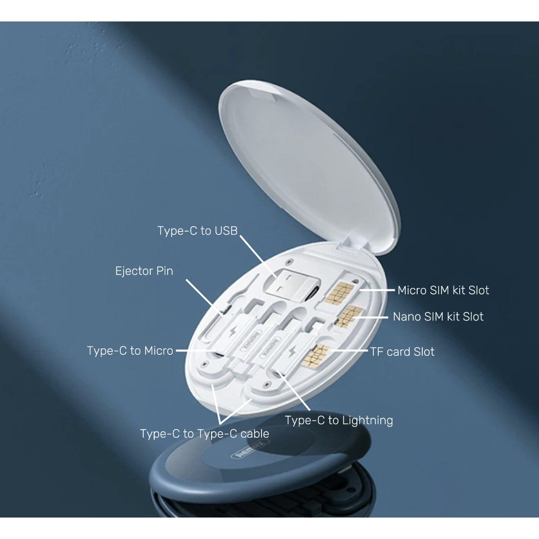 PowerNest | Compacte reisadapter en opladerset