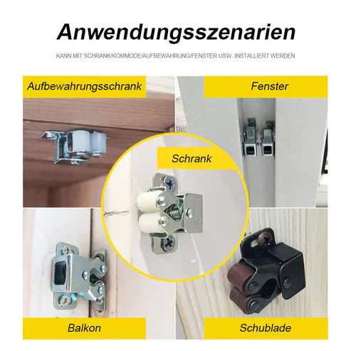 IronLatch | Roestvrijstalen kastslot – Duurzame keuken- en meubelgrendel