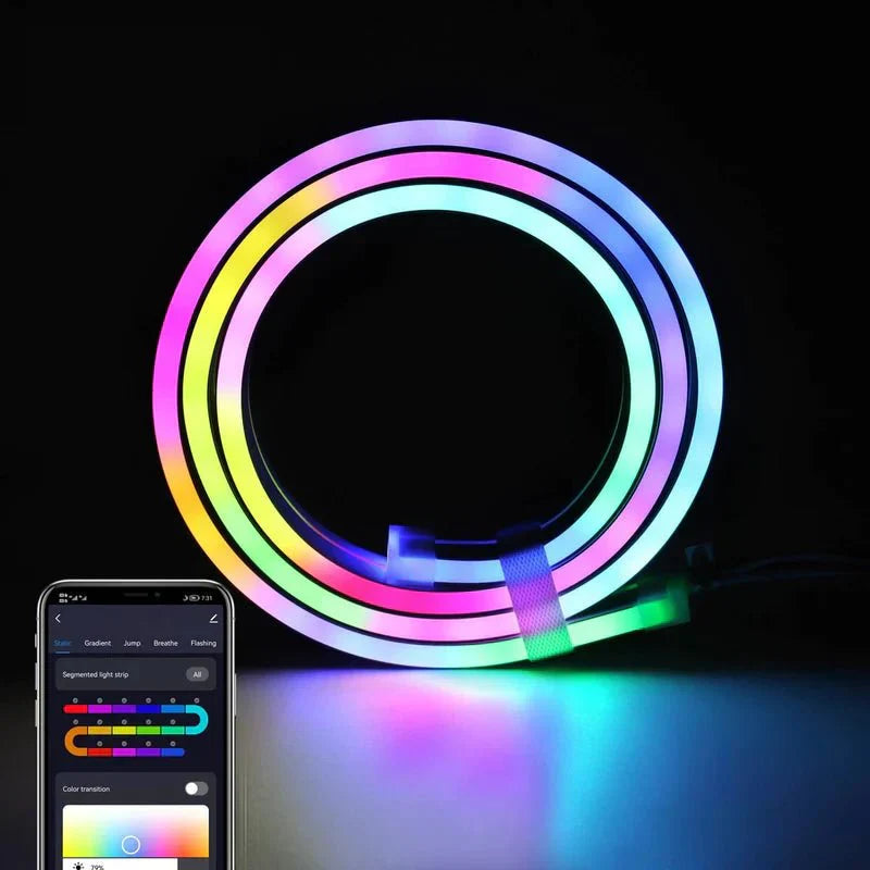 AuraLine | Slimme Neon LED-koordlampen met App-bediening