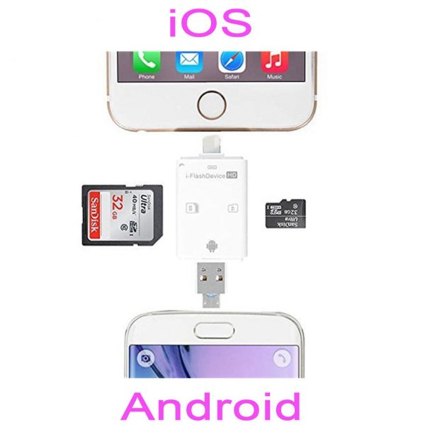 DataJet | USB-stick & SD-kaartlezer - Snelle bestandsoverdracht - Plug & Play