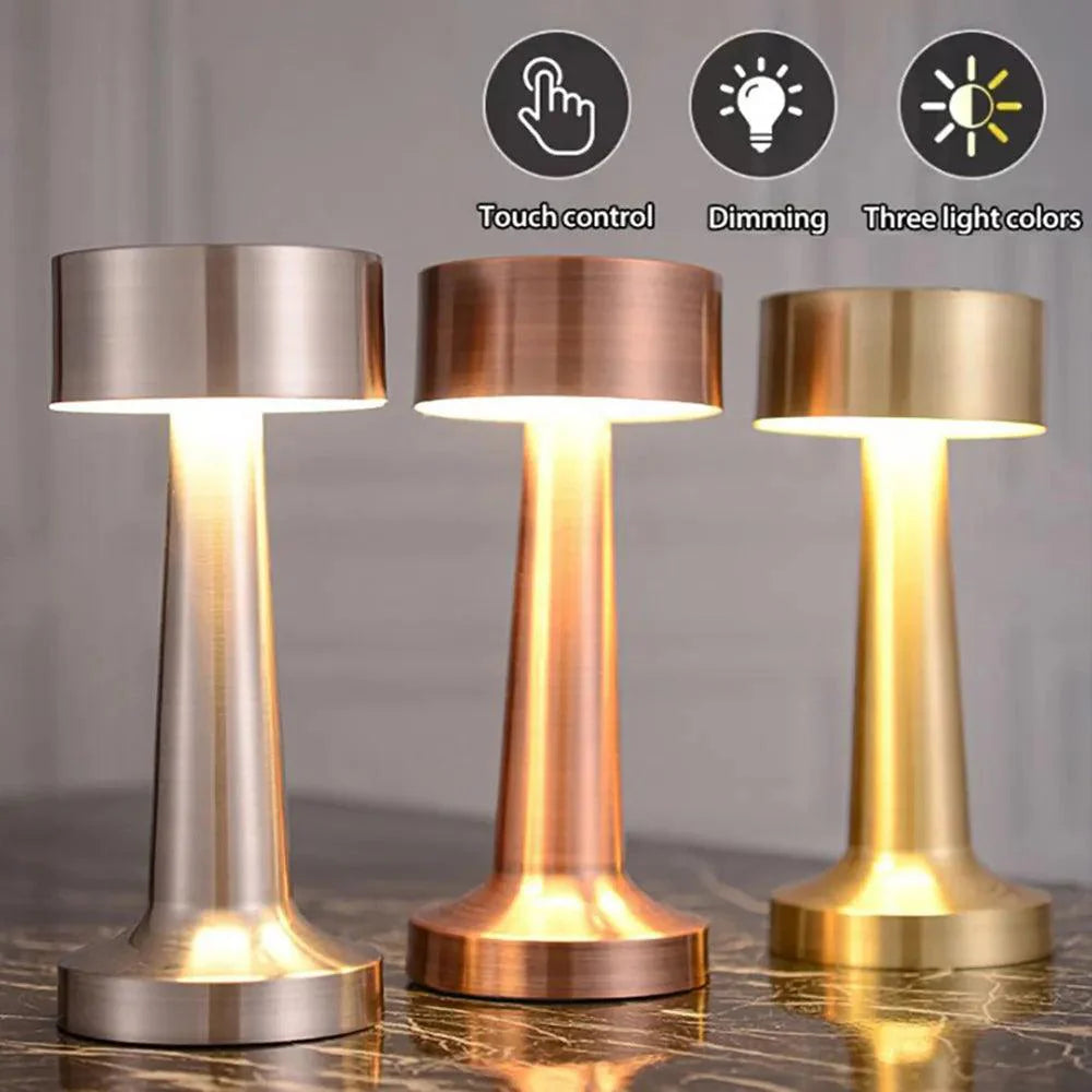 NobleBeam | Minimalistische klassieke metalen tafellamp